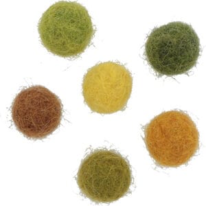 60 pompons en laine feutrée 1 cm - Artemio