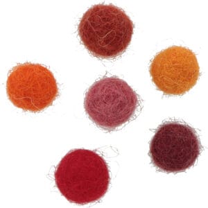 60 pompons en laine feutrée 1 cm - Artemio