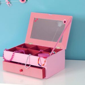 Coiffeuse miroir 26x17,5x11,5 cm - Artemio