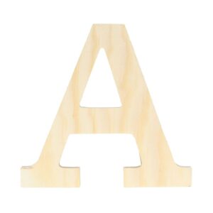 Lettre A - 11.5 cm - bois - Artemio