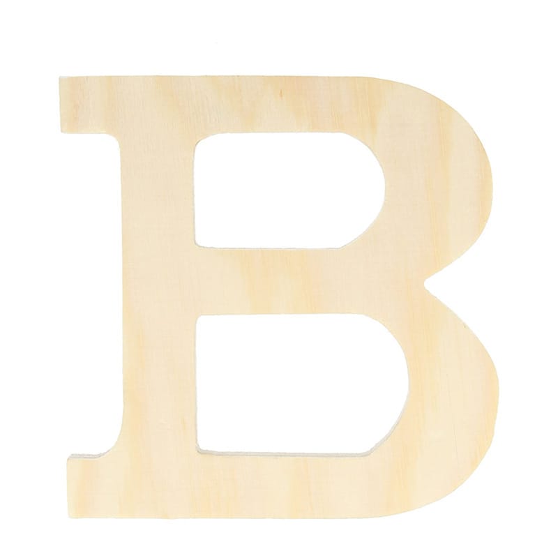Lettre B - 11.5 cm - bois - Artemio