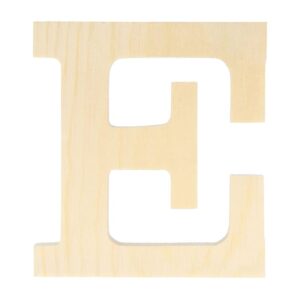 Lettre E - 11.5 cm - bois - Artemio