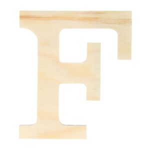 Lettre F - 11.5 cm - bois - Artemio