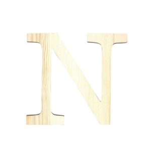 Lettre N - 11.5 cm - bois - Artemio