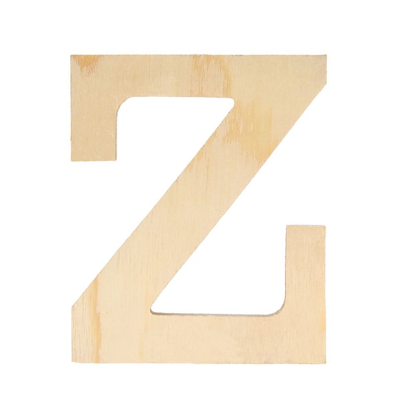Lettre Z - 11.5 cm - bois - Artemio