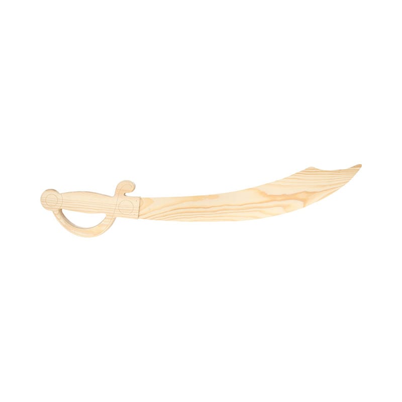 Sabre pour enfant 56x10x1,5 cm bois - Artemio