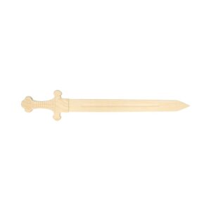 Épée de chevalier pour enfant 9x50x1,2 cm bois - Artemio