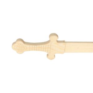 Épée de chevalier pour enfant 9x50x1,2 cm bois - Artemio