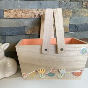 Panier à décorer 16x17x10 cm bois - Artemio