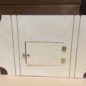 Urne valise 35x23x15 cm bois - Artemio