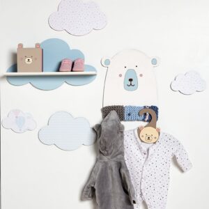 Étagère murale nuage 39x22x11 cm - Artemio