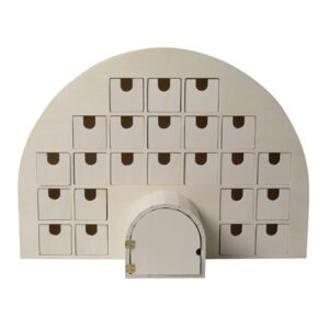Calendrier de l'Avent igloo 44,5x15,5x32 cm - Artemio