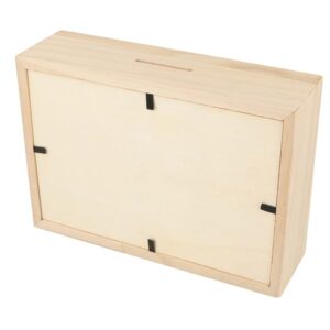 Tirelire cadre 12x17x5 cm - bois - Artemio