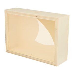 Tirelire cadre 12x17x5 cm - bois - Artemio