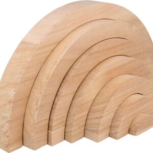 Arc-en-ciel 3D 28x14 cm - bois - Artemio