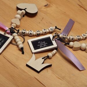 Kit 3 porte-clés maman - Artemio