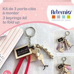 Kit 3 porte-clés maman - Artemio