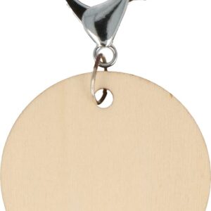 3 porte-clés ronds 5 cm - Artemio