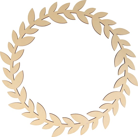 Silhouette couronne 35 cm - Artemio