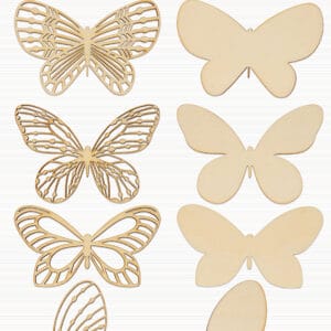 Silhouettes papillons - Artemio