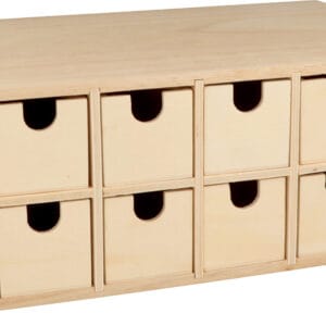 Calendrier de l'Avent rectangle 33,5x11,5x20,5 cm - Artemio