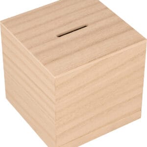 Tirelire cube 8,5x8,5x8,5 cm - Artemio