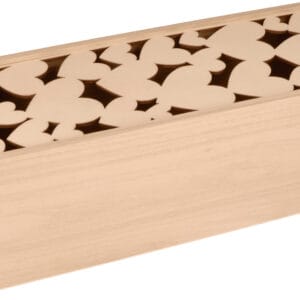 Boite de rangement 33x12x12 cm - bois - Artemio