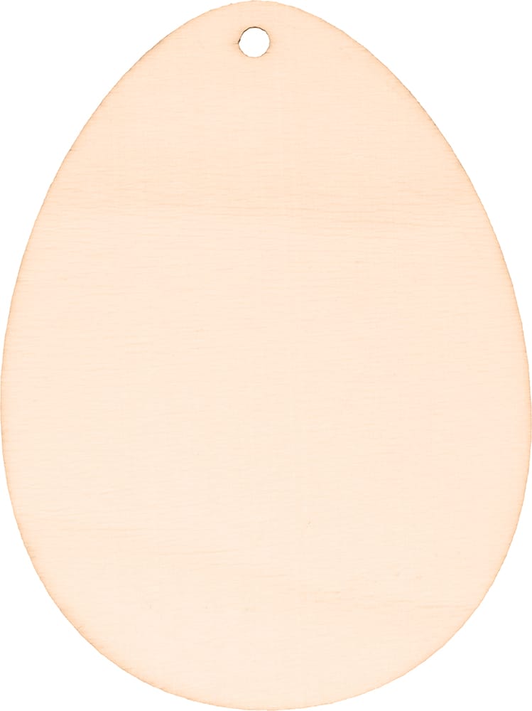 6 œufs bois 6x8 cm - Artemio