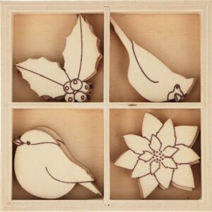4x3 silhouettes oiseau - Artemio