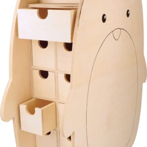 Calendrier de l'Avent pingouin 33x38x12 cm - Artemio