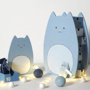 Calendrier de l'Avent chat 28,5x40x12 cm - Artemio