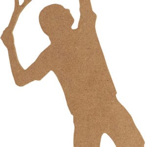 Silhouette tennis 11x25 cm - MDF - Silhwood