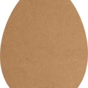 Silhouette oeuf 11x15 cm - MDF - Silhwood