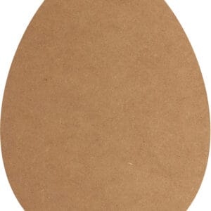Silhouette oeuf 18,5x25 cm - MDF - Silhwood