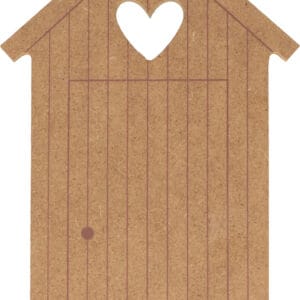 Silhouette cabine de plage 9,5x15 cm - MDF - Silhwood