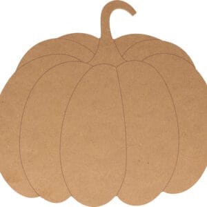 Silhouette citrouille 23x25 cm - MDF - Silhwood