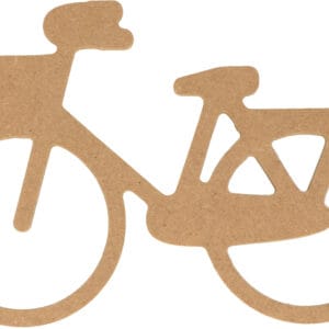 Silhouette velo 10x15 cm - MDF - Silhwood
