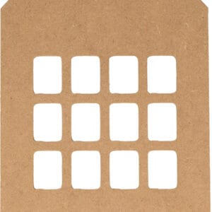 Silhouette maison 10x25 cm - MDF - Silhwood