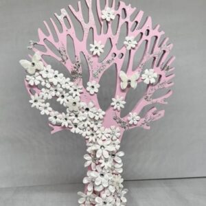 Silhouette 3D arbre 13,5x20 cm - MDF - Silhwood