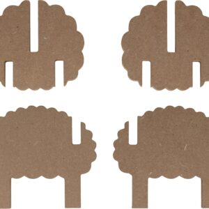 Silhouette 3D mouton 23x20 cm - MDF - Silhwood
