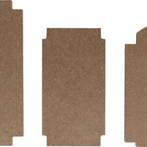 Silhouette 3D traineau 38x22 cm - MDF - Silhwood