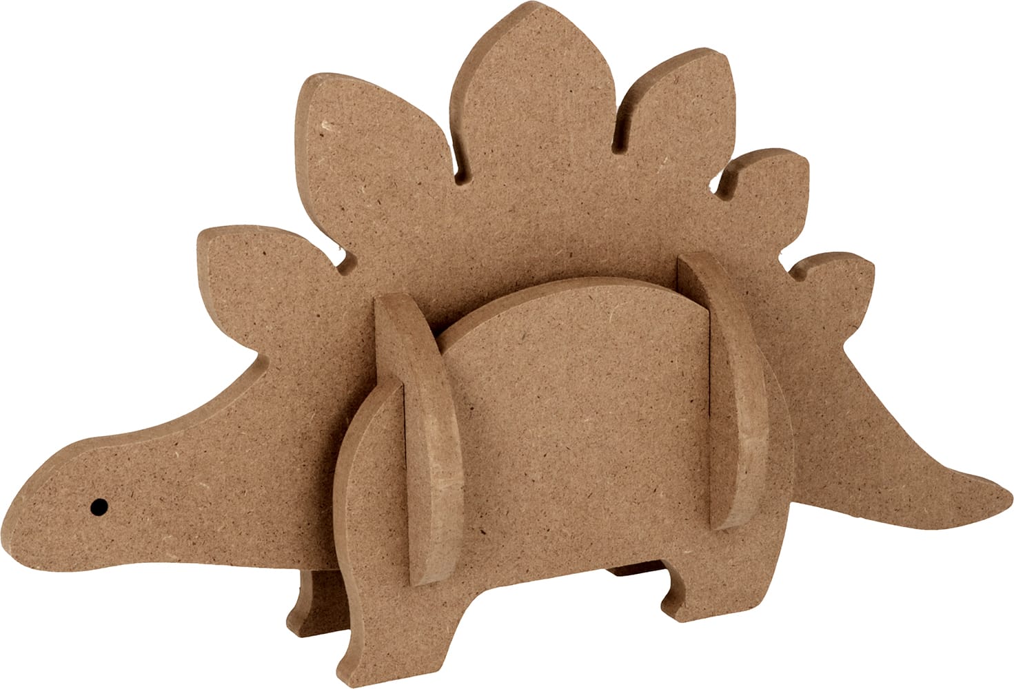 Silhouette 3D dino 27x16 cm MDF - Silhwood