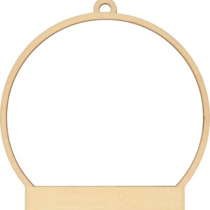 3 silhouettes boules en bois 10 cm - Artemio