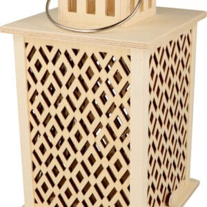 Lanterne bois - 15x26 cm - Artemio