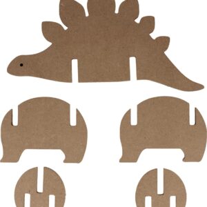 Silhouette 3D dino 72x40 cm MDF - Silhwood