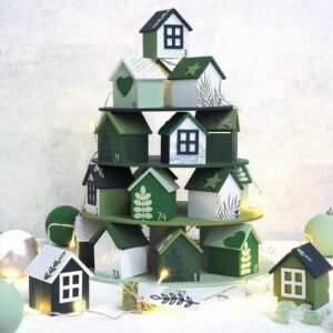 Calendrier de l'Avent maisons 43 cm - Artemio