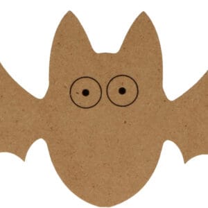 Silhouette chauve-souris 8x25 cm - MDF - Silhwood