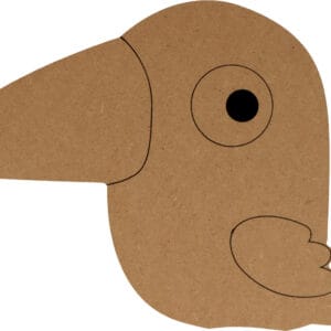 Silhouette corbeau 25x16 cm - MDF - Silhwood