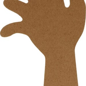 Silhouette main 8,5x15 cm - MDF - Silhwood