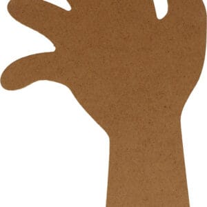 Silhouette main 14x25 cm - MDF - Silhwood